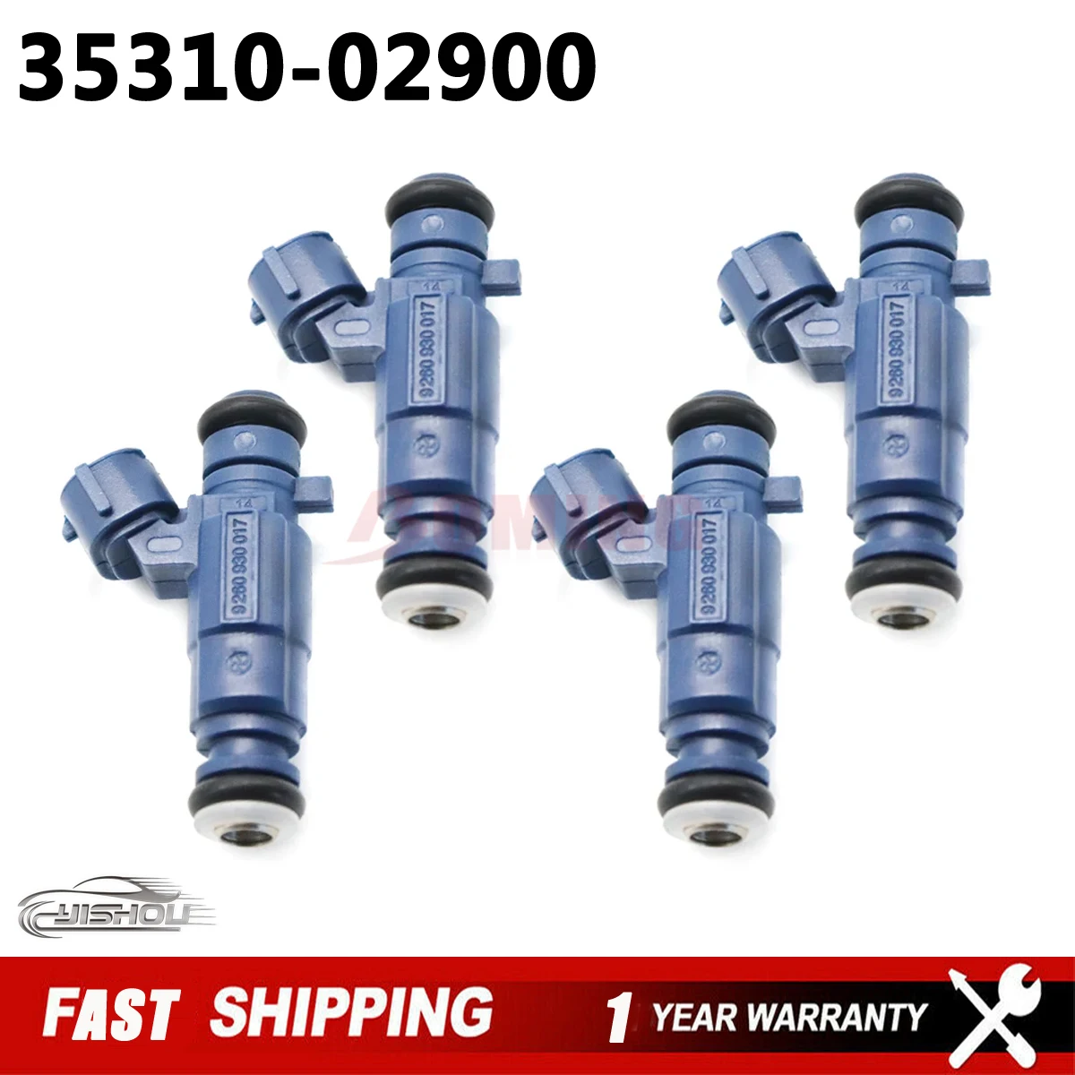 35310-02900 Автомобильная топливная форсунка 4 шт. подходит для Hyundai Atos MX i10 PA Kia Picanto BA 1.1