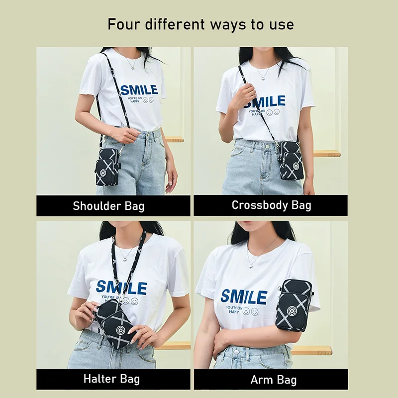 Universal Mobile Phone Bag For Samsung/iPhone/Huawei/HTC/LG Wallet Case Outdoor Arm Shoulder Cover Running Sports Pouch Pocket