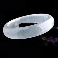 2022 boutique jewelry high grade ice jade bangle women noble jade pulseira ice jade bracelets bangles lover gift chinese style