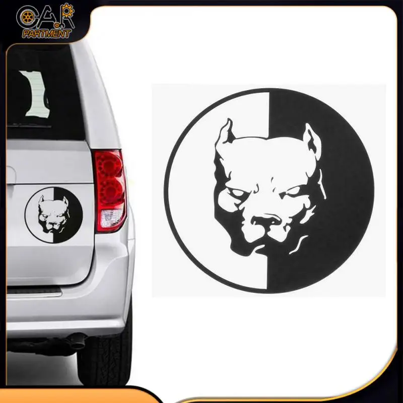 

Солнцезащитная Автомобильная фотопленка, термостойкая Водонепроницаемая Автомобильная наклейка с изображением питбуля, собаки, бульдога,...