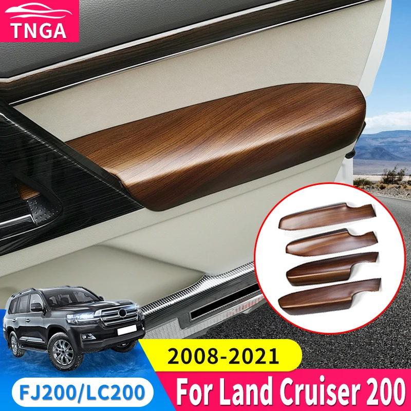 

Suitable for Toyota Land Cruiser 200 Modification Decoration Peach Wood Door Armrest Cover Door Edge to Prevent Scratch