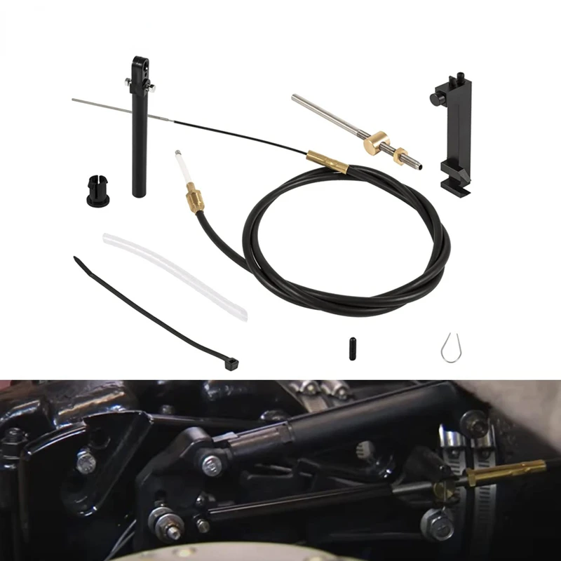 

Lower Shift Cable Kit Yacht Accessories for Mercruiser Alpha Gen One & Mr MC 9 Pcs Speed Boat Accessories Jet Ski for Seadoo