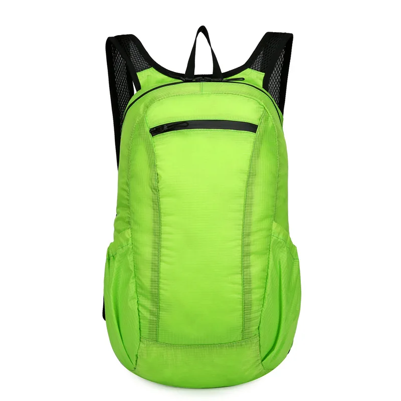 

Men's monochrome zipper backpack work portable backpack