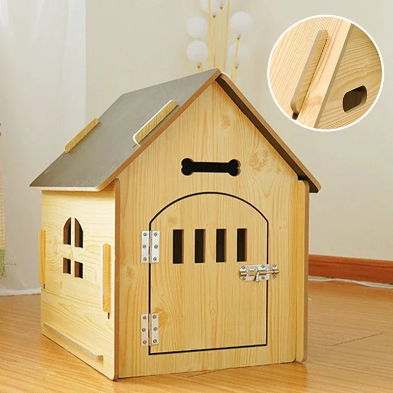 Ящик для манежа аксессуары домиков собак клетки деревянные домики конверт кошек