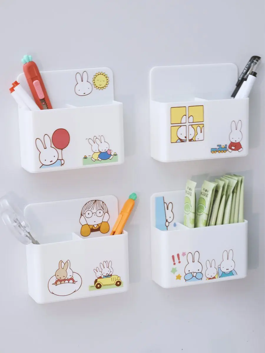 Kawaii MIffy офисные канцелярские принадлежности магнитный чехол для ручек держатель