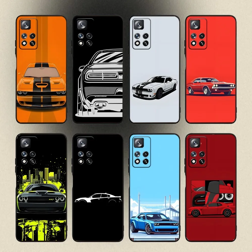 D-Dodge C-Challenger S-RTs чехол для телефона Samsung Galaxy A20 A21s A22 A31 A32 A52 A53 A72 73 A80 A91 мягкий черный