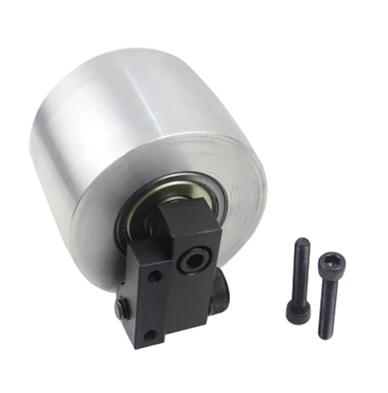 

1 piece 68*50mm Belt Grinder Deviation Adjustment Fully Aluminum Active wheel （Single wheel，No accessories）