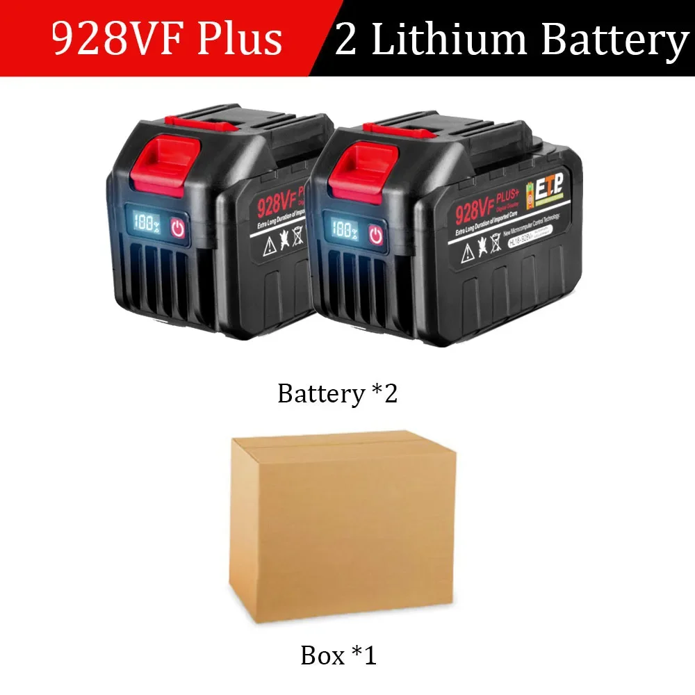 

Батарея 21В 928VF 388VF Plus 30000 мАч для электроинструмента 18В