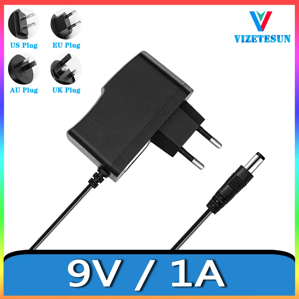 

9V 1A Mobile Hard Disk Switch Power Adapter DC 5.5*2.1MM