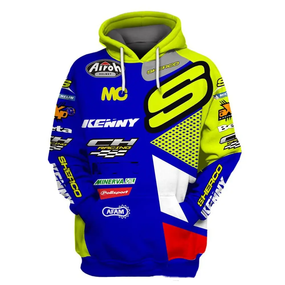 2023 Hot Selling Motorcycle Road Events Kenny Downhill Hoodie Outdoor Motorcycle Cycling Off-Road Sports High Quality Pullover