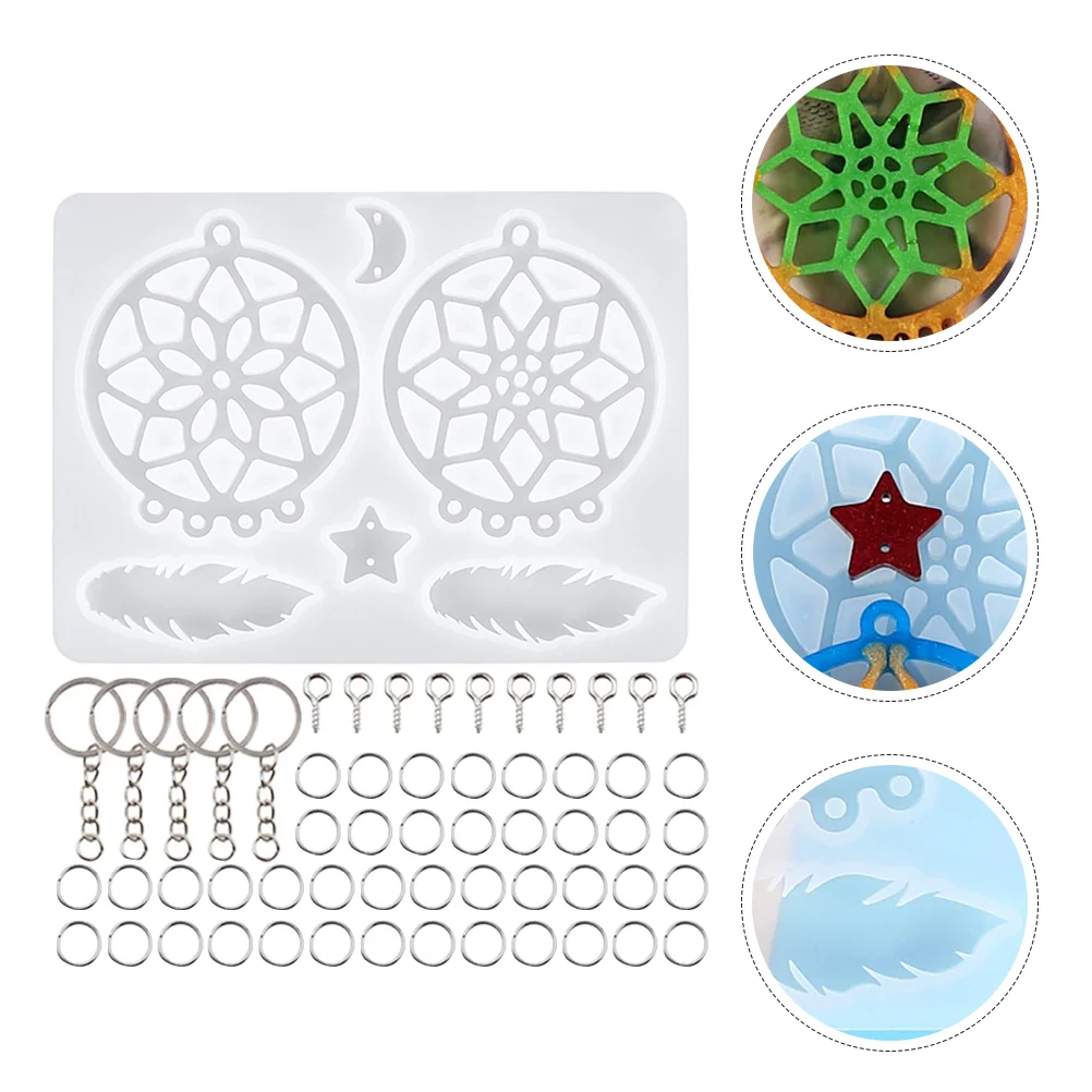 Формы для мыла DIY Кристалл Клей Смола Ловец снов Украшение стены Поясная бирка