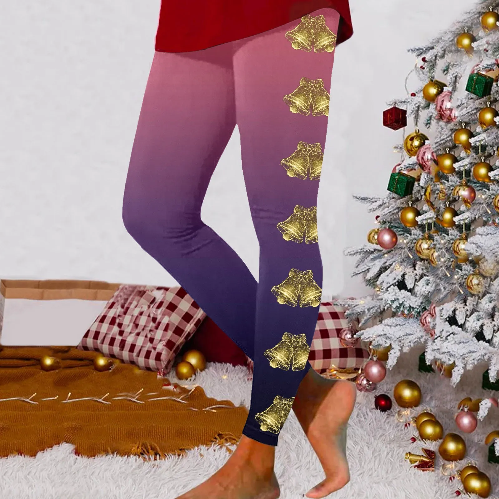 

Мягкие боксеры для сна, Женские Повседневные Удобные рождественские леггинсы для активного отдыха, женские комнатные велосипедные брюки 3x