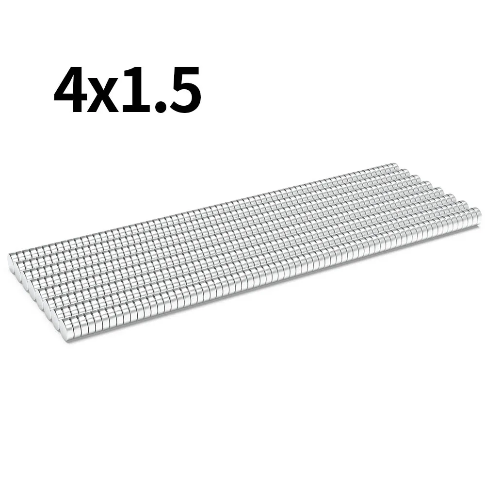 Супер сильные неодимовые магниты 4x1,5 мм