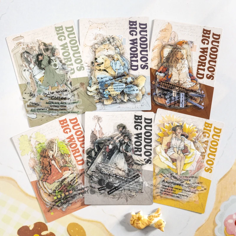 

Набор наклеек PDuoduo's Big World series