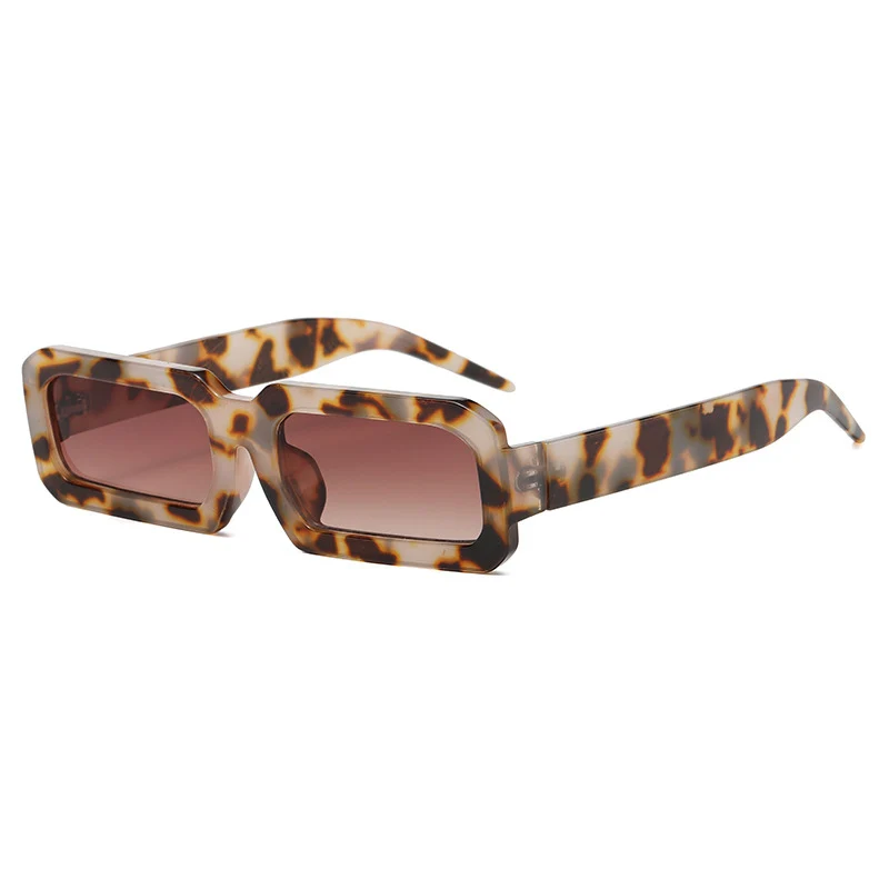 

Fashion Accessories Vintage Small Frame Sunglasses Colorful Rectangular UV400 Casual Black Glasses Eyewear for Adult Women Men