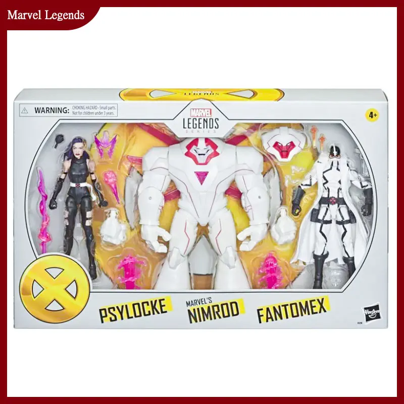 Marvel Legends Series X - Men Psylocke Ninglu White Ghost Action Figure Collection Model Toy Kids 15cm