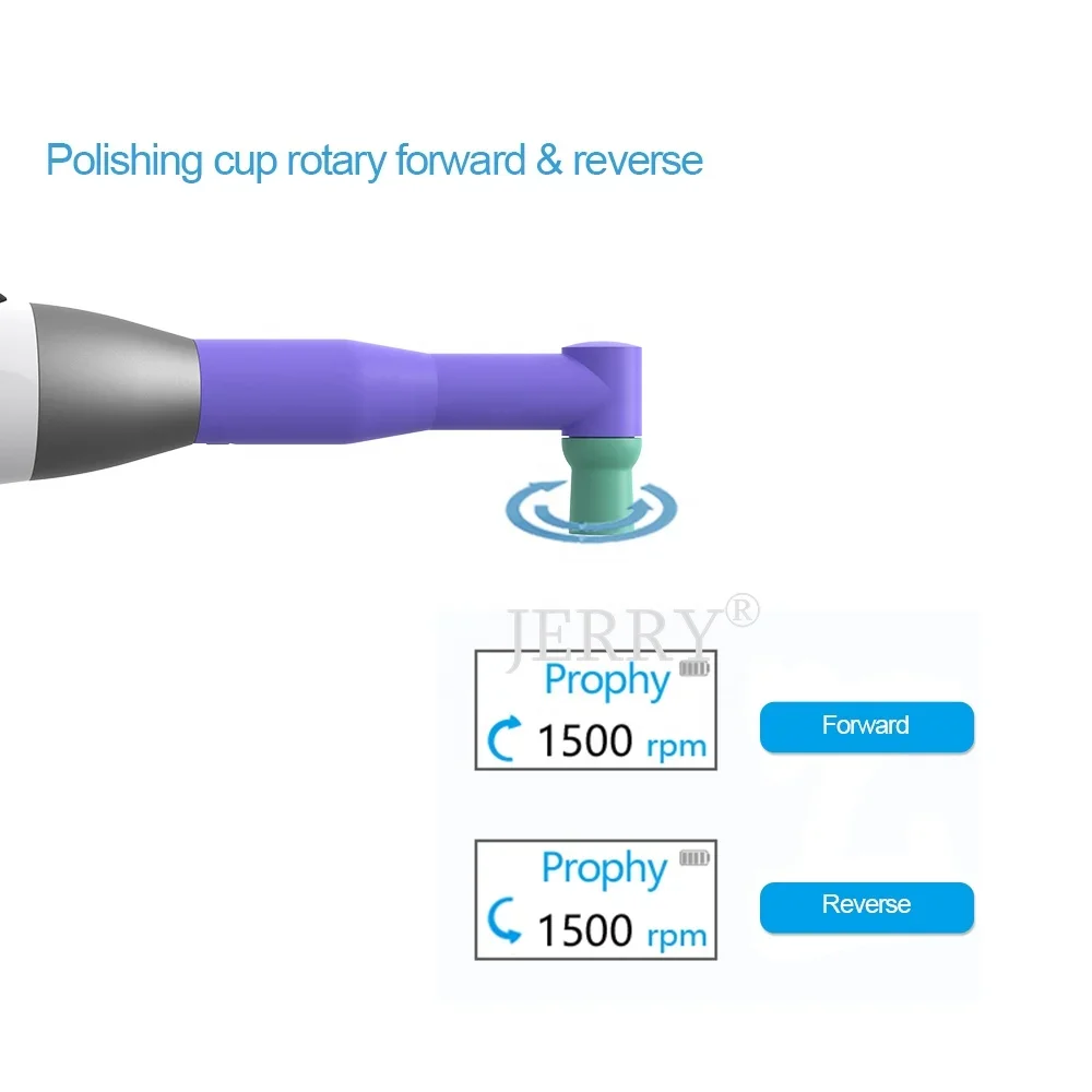 Электрический профилактический блок для полировки Jerry Medical D Enal с одноразовыми