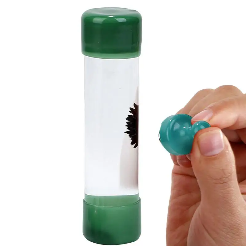

Cylindrical Ferrofluid In A Bottle Anti Stress Toys Magnetic Liquid Display Science Stress Relief Fidgets Toys For Adults Kids