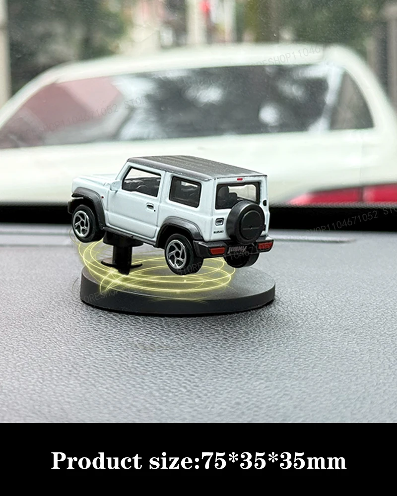 

1 шт., вращающиеся украшения для дрейфа автомобиля, поворотная гоночная модель, деко, индивидуальное украшение центральной консоли автомобиля для JIMNY