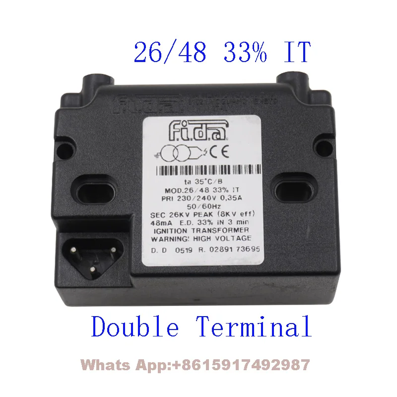 

Трансформатор FIDA зажигание MOD.28/35 28 кВ 26/48 26/40 26 кВ для горелки, оригинальный трансформатор зажигания котла, электронное зажигание