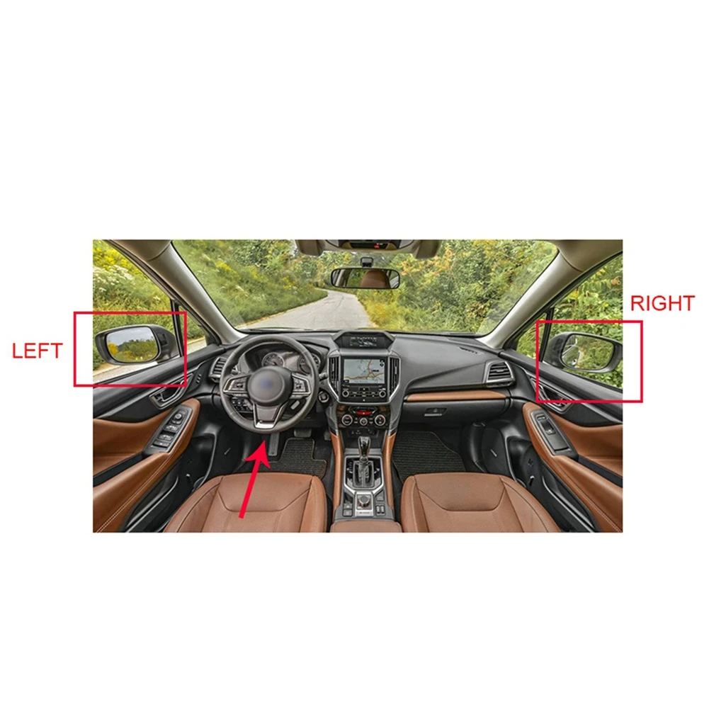 Зеркальная Нижняя крышка для HONDA JAZZ FIT 2015 2016 2017 GK5 боковое зеркало базовый цвет