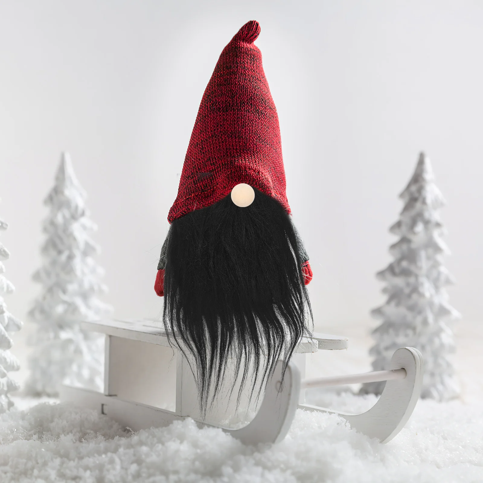 Карликовая борода материалы для рукоделия искусственный мех поделок гномы