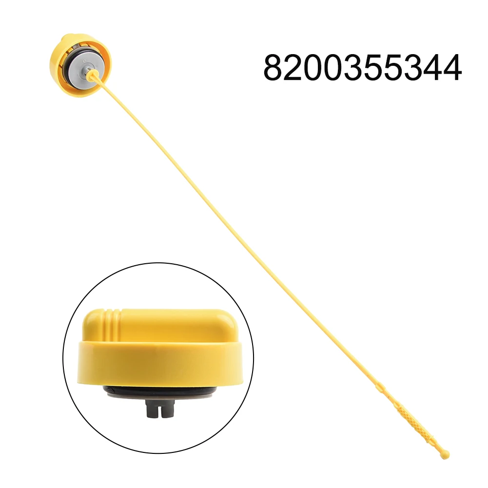 

Parts Oil Dipstick Yellow Plastic 56.8cm 8200355344 Accessories Direct Replacement For Modus 2004-2016 Durable