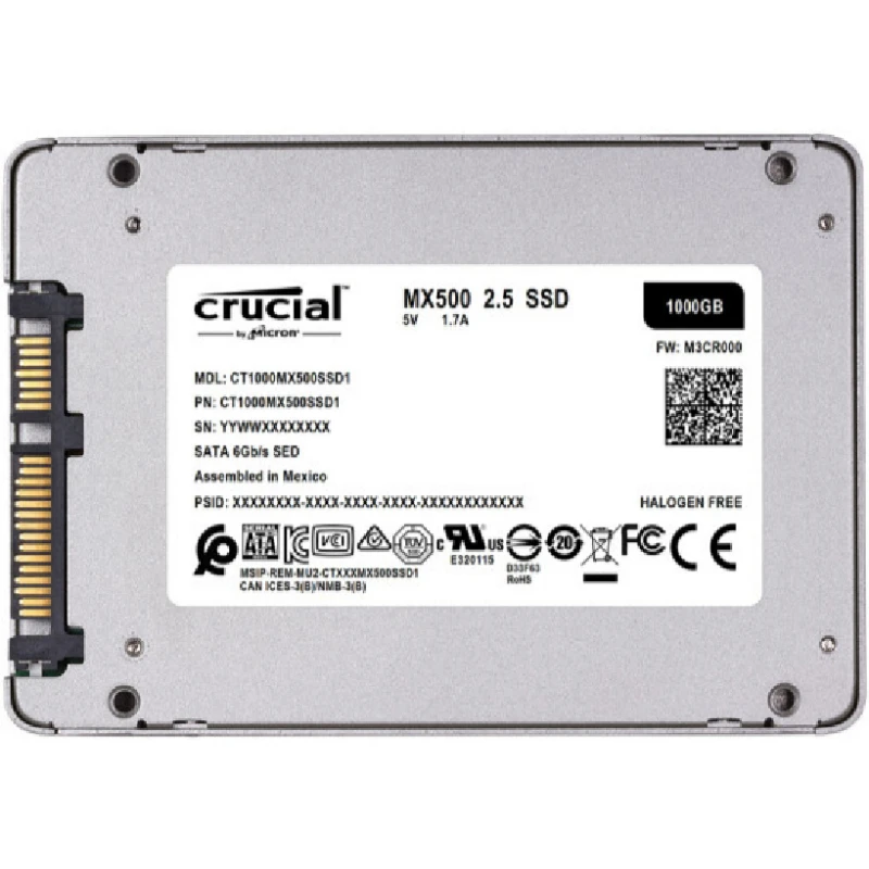 Твердотельный накопитель Crucial MX500 250 ГБ 500 Гб ТБ 2 4 BX500 480G 3D NAND SATA3.0 SSD HDD жесткий диск