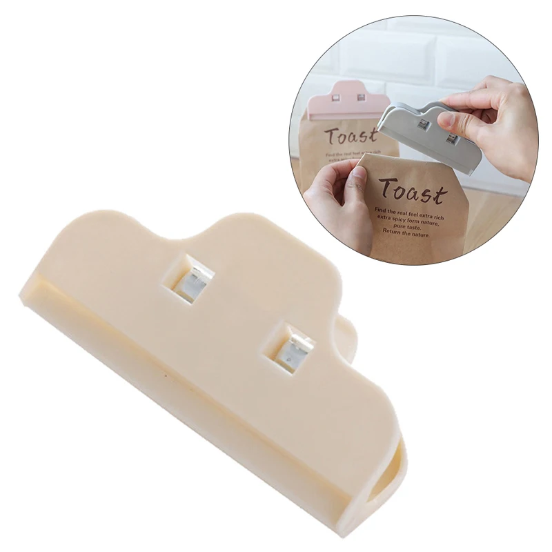 

Sealed Clips Portable Practical Food Sealing Clamp Clip Powder Food Package Bag Multifunctional Home Snack Sealed Clip