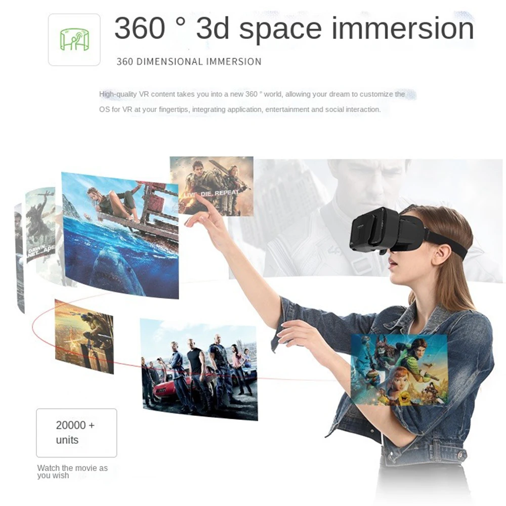 Шлем виртуальной реальности для смартфонов Metaverse IOS Android | Электроника