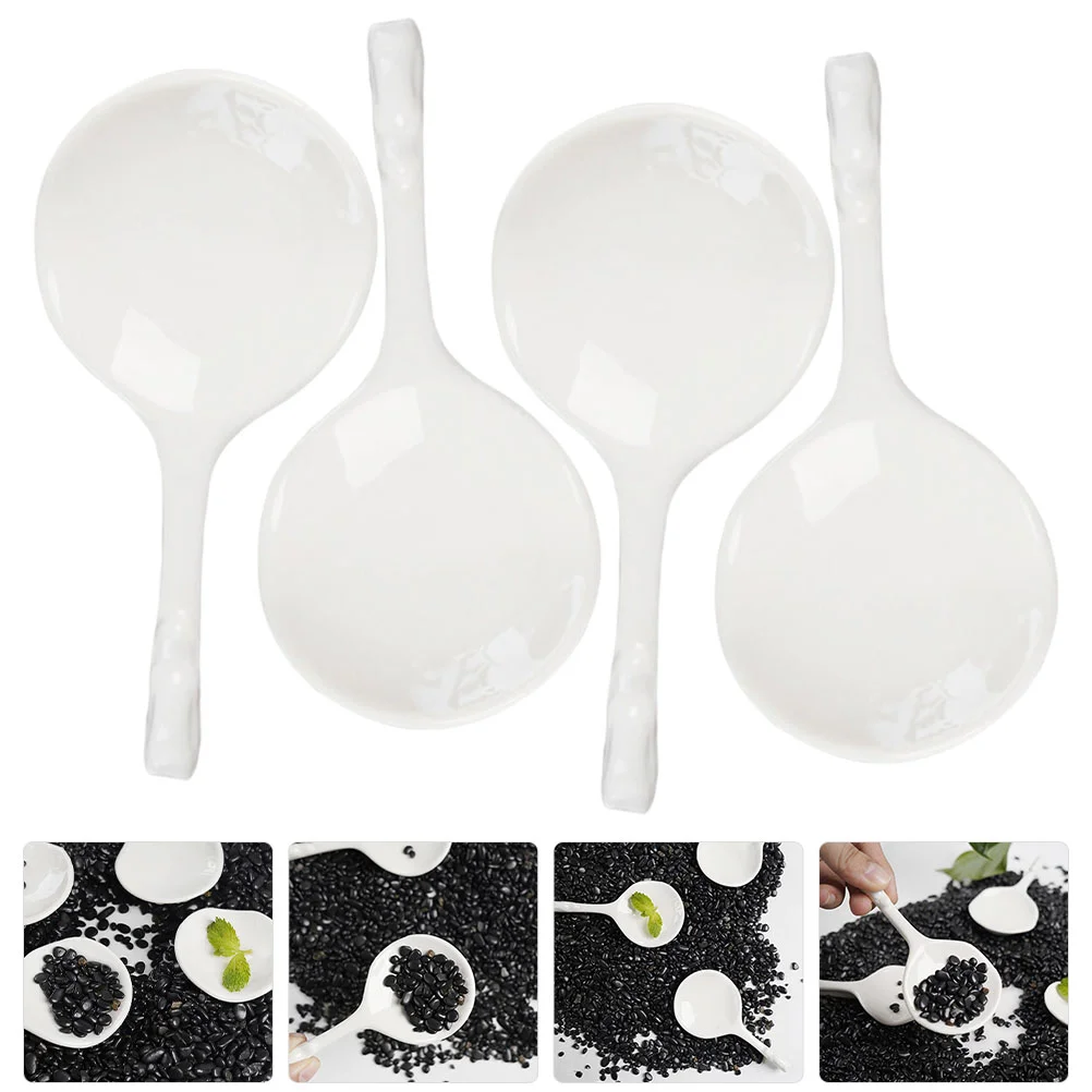 

Rest Spoon Chopstick Holder Ceramic Chopsticks Ladle Stand Fork Soup Japanese White Porcelain Cooking Serving Appetizer Dish