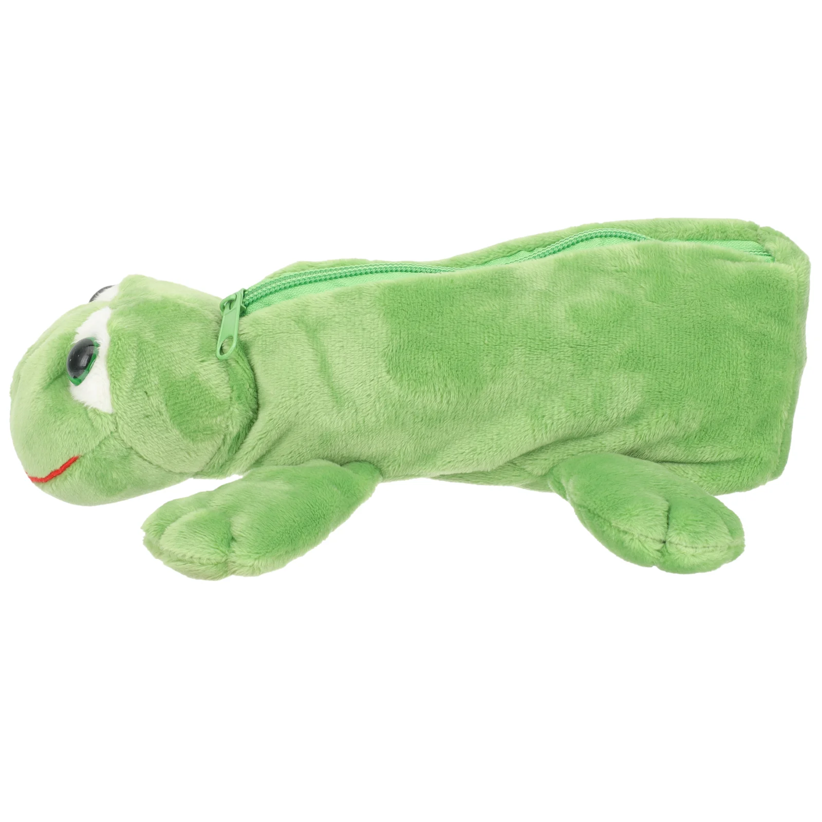 

Kids Plush Toys Big Capacity Case Frog Case， Cartoon Pen Holder Pouch Pp Cotton Alligator Case Student