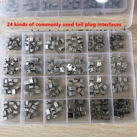 240pcs micro 24 types each smd usb connector female port jack tail sockect plug for v8 charging port tail plug connector