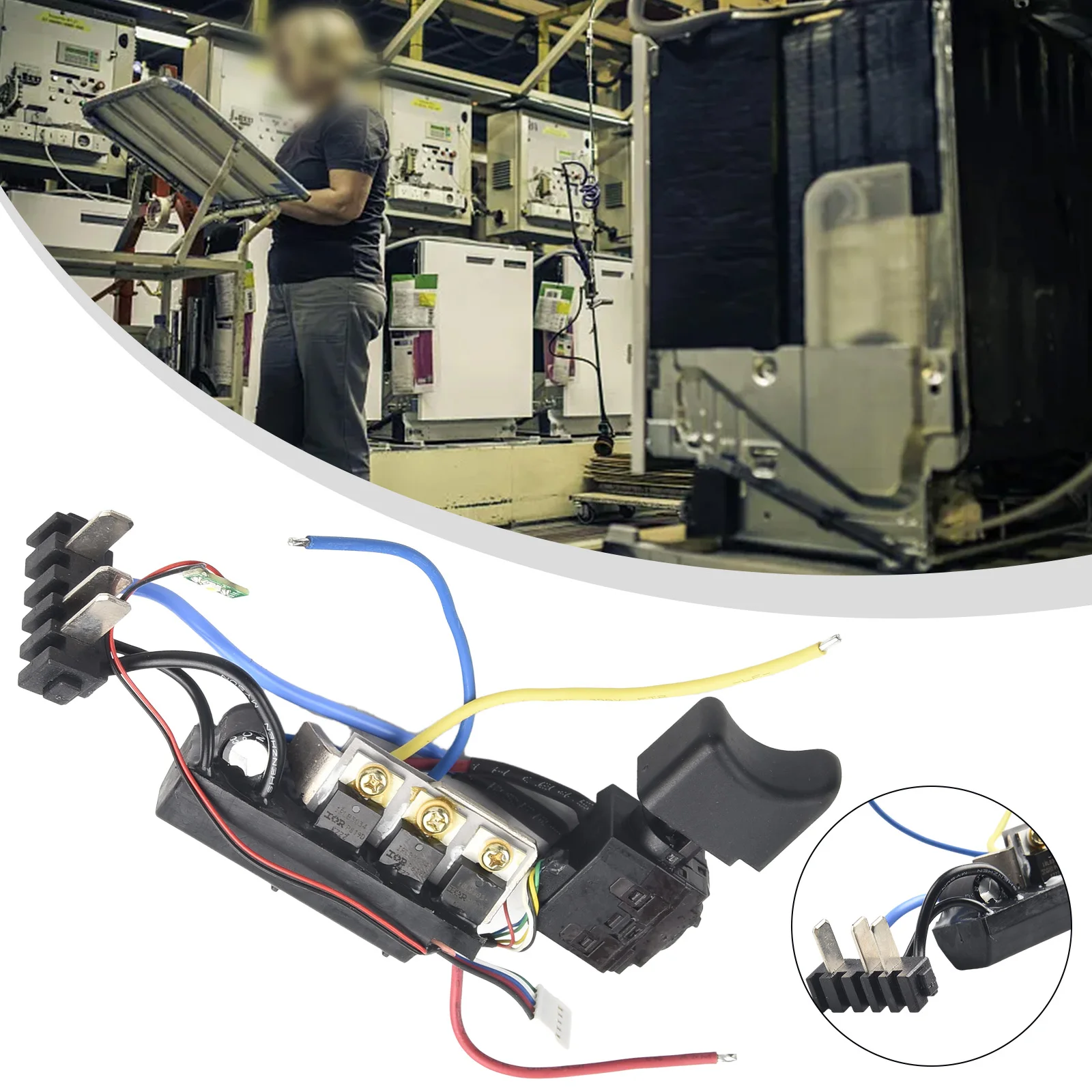 Улучшите производительность вашего замены переключателя дрели для WORX WU175 WX175 WX373 1