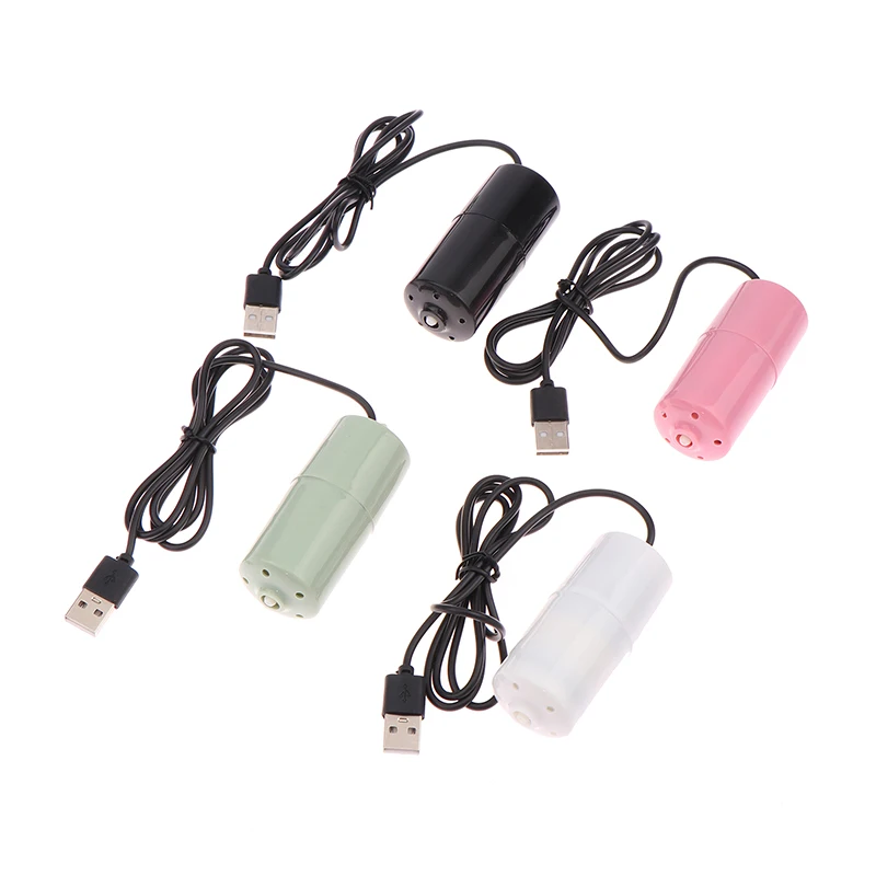 Портативный кислородный воздушный насос для аквариума небольшой USB бесшумный