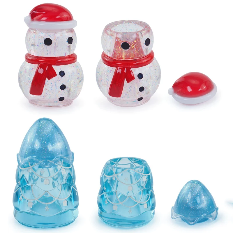 

Снеговик, банка для свечей, силиконовая форма «сделай сам», Рождественская елка ручной работы, Хрустальный эпоксидный пластырь, коробка для...