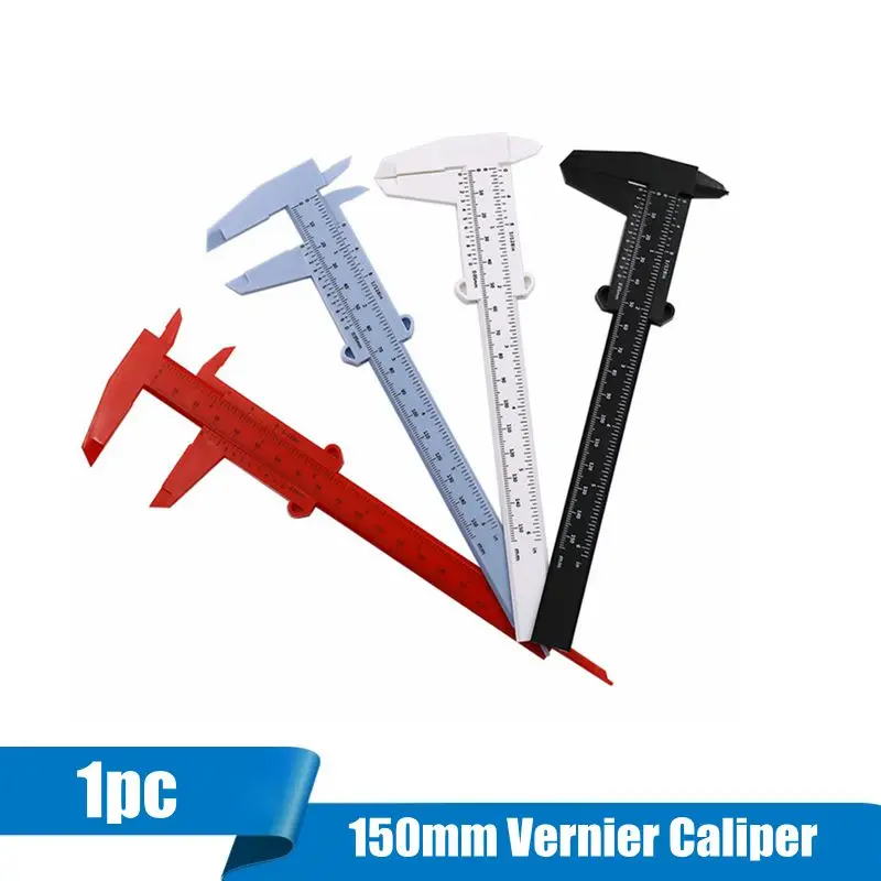 

1PC DIY Measure Tool Woodworking Metalworking Plumbing Model Making 150mm Vernier Caliper Aperture Depth Diameter Measure Tool