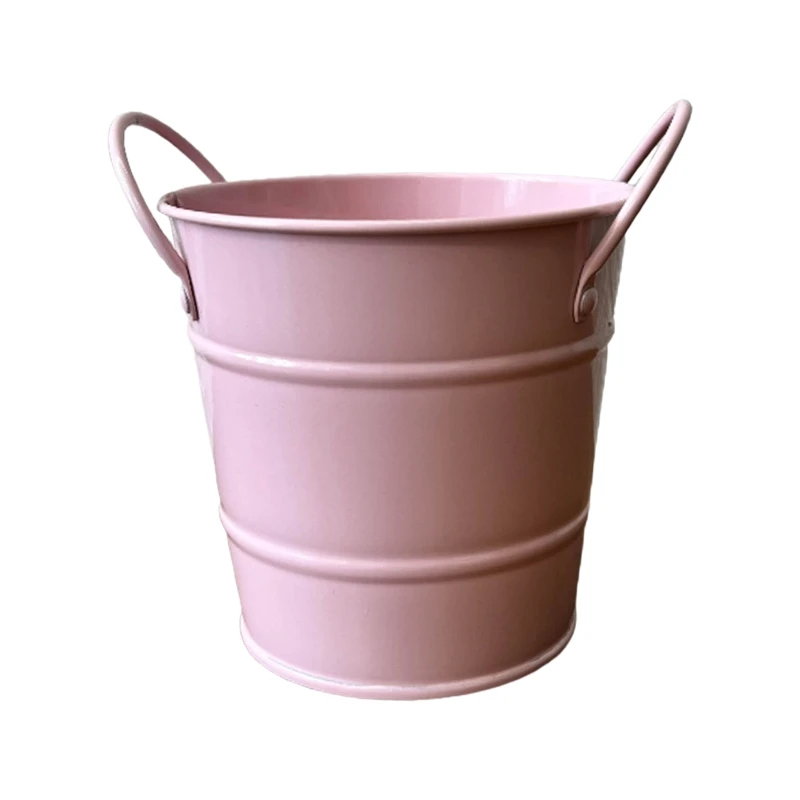

Bucket Shape Pen Cup Storage Container for Desk Organizing Cosmetics Stationery E8BE