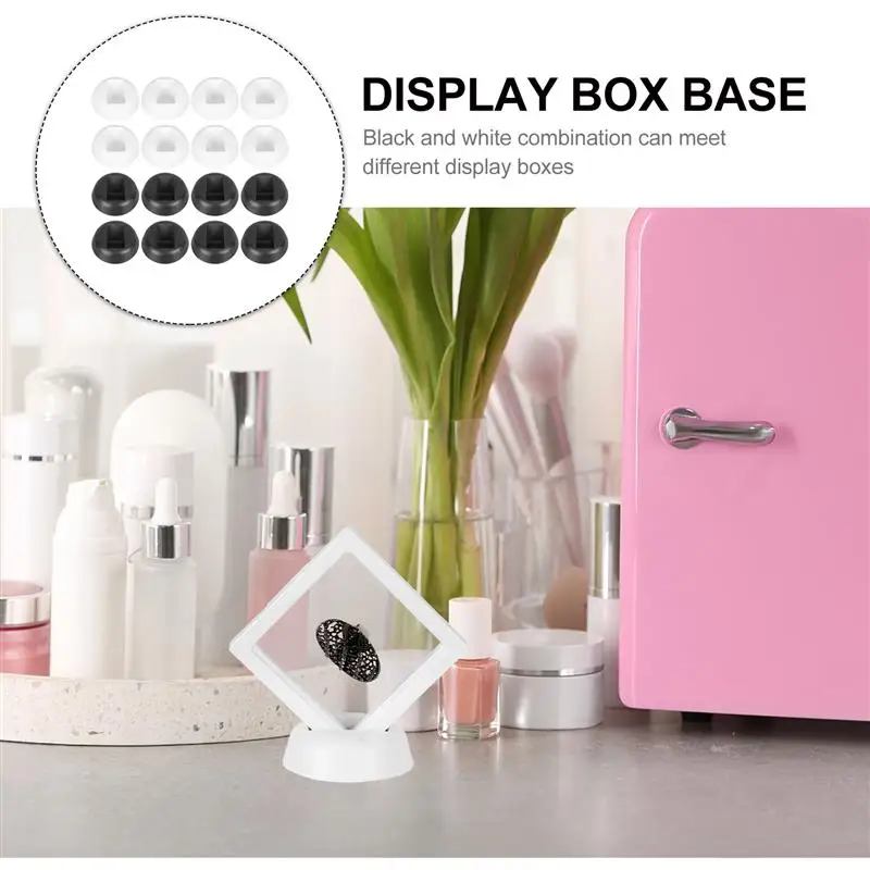 

24Pcs Floating Jewelry Frame Display Holder Stands Durable Jewelry Display Rack