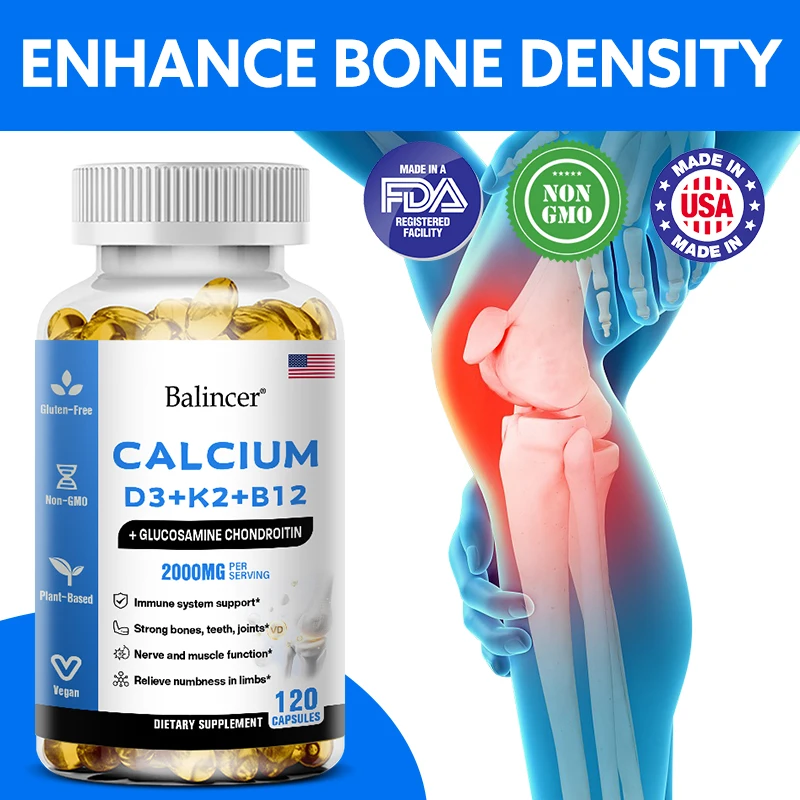 

Balincer Pain Relief Capsules - Relieve arthritis, sprains, cervical spine, knee, shoulder arthritis, support immune bone health