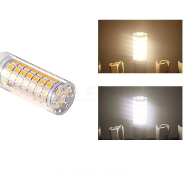 4X 6X 10X 1000 люмен 15 Вт керамические светодиодные лампы-кукуруза 110 В 220 Luce LED G9 Base 2835SMD