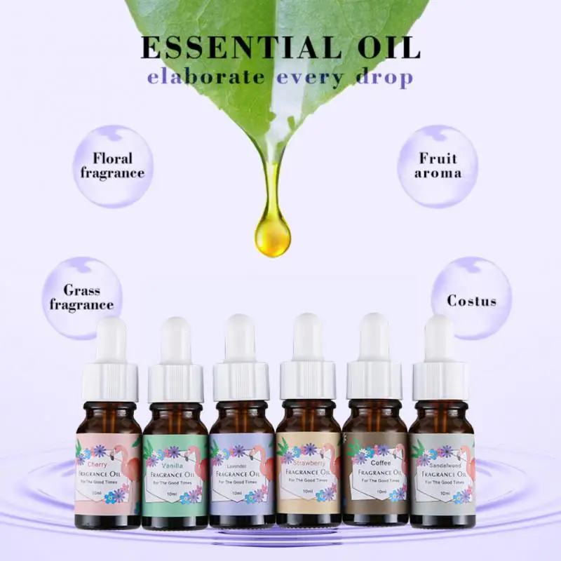 

Rh-22 aromatic plant humidifier water soluble essential oil dropper box 6 bottles Plant Therapy Aromatherapy new 10ML/Bottle