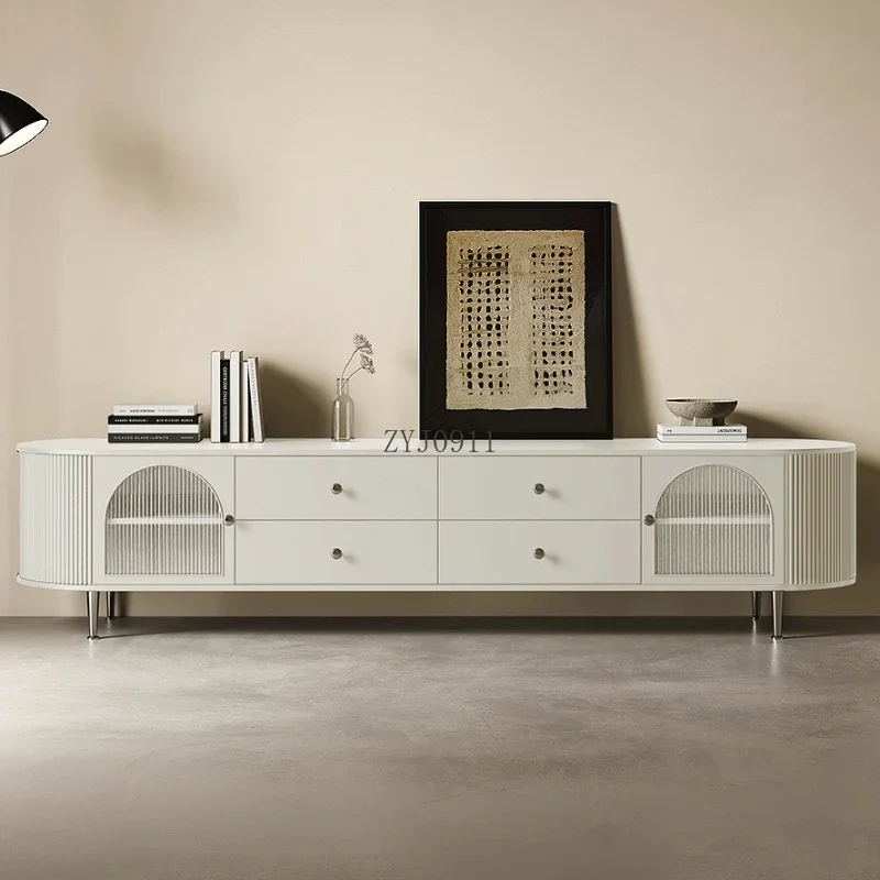 *Черный дисплей современные подставки для телевизора шкаф из массива дерева