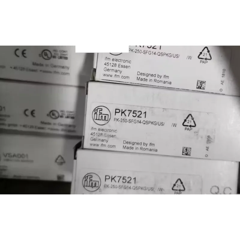 Новый оригинальный датчик давления IFM PK6521 PK7521 PT9551