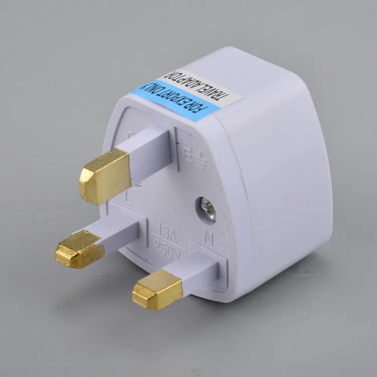 

Universal EU AU US to UK EURO Travel Power Plug Socket Adapter Converter 220v