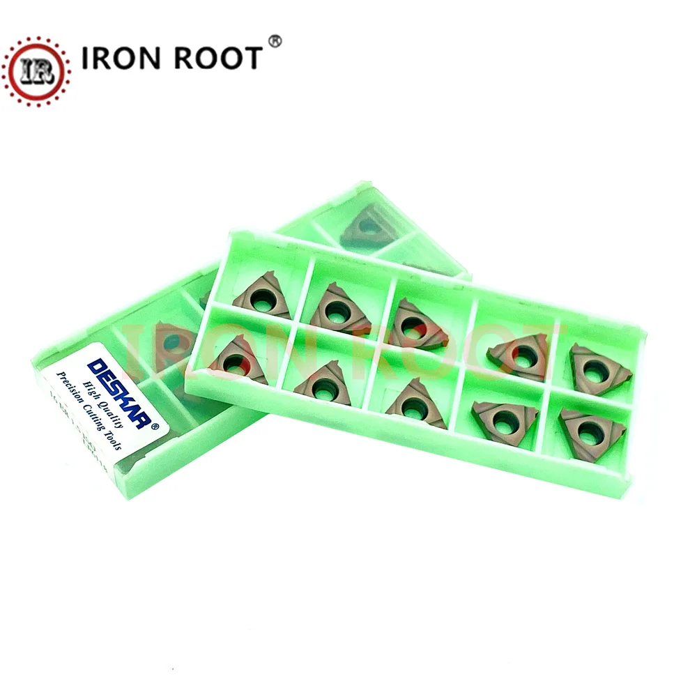 Твердосплавные пластины для резьбы Deskar 16ERM AG55 16IRM AG60 LF6118 Токарные Вставки CNC