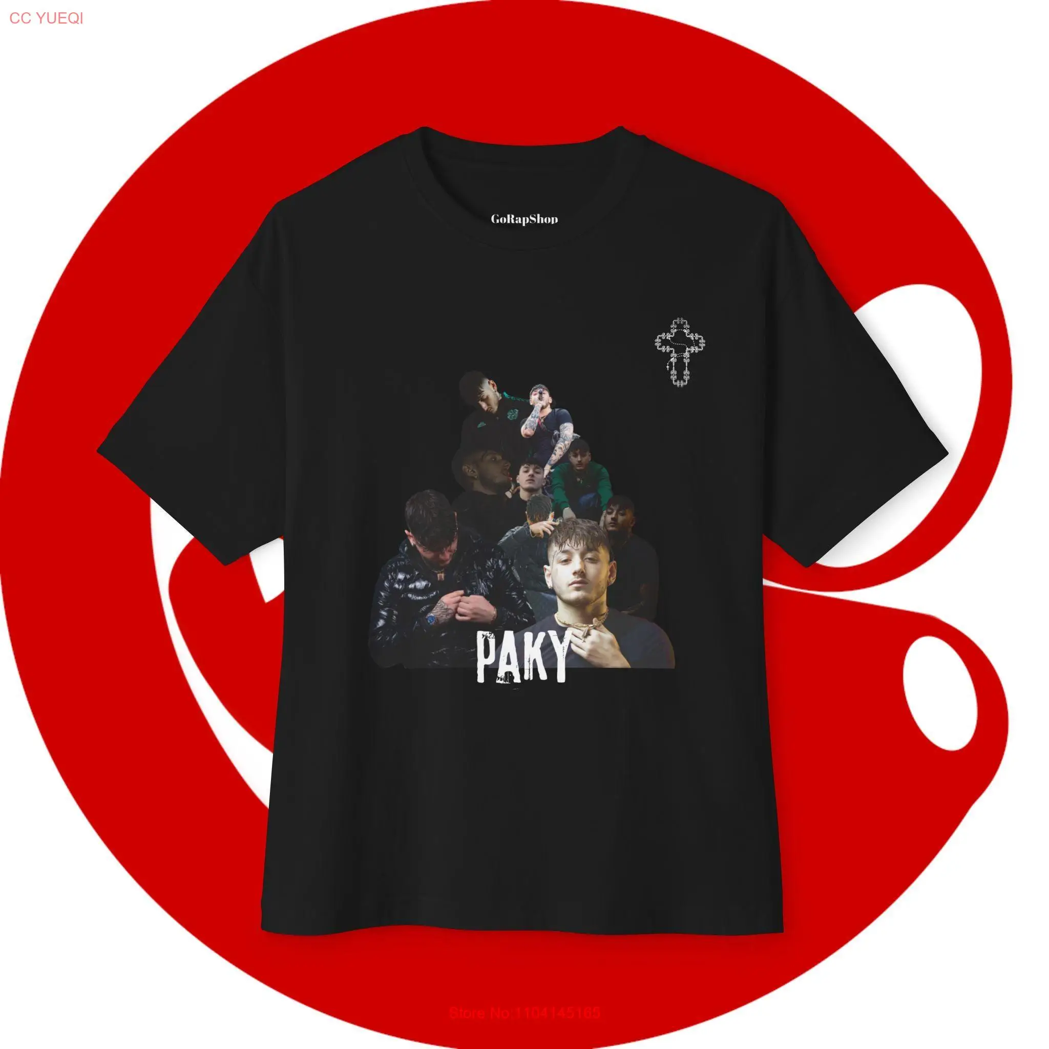 Футболка Boxy Paky 1 с длинным или коротким рукавом