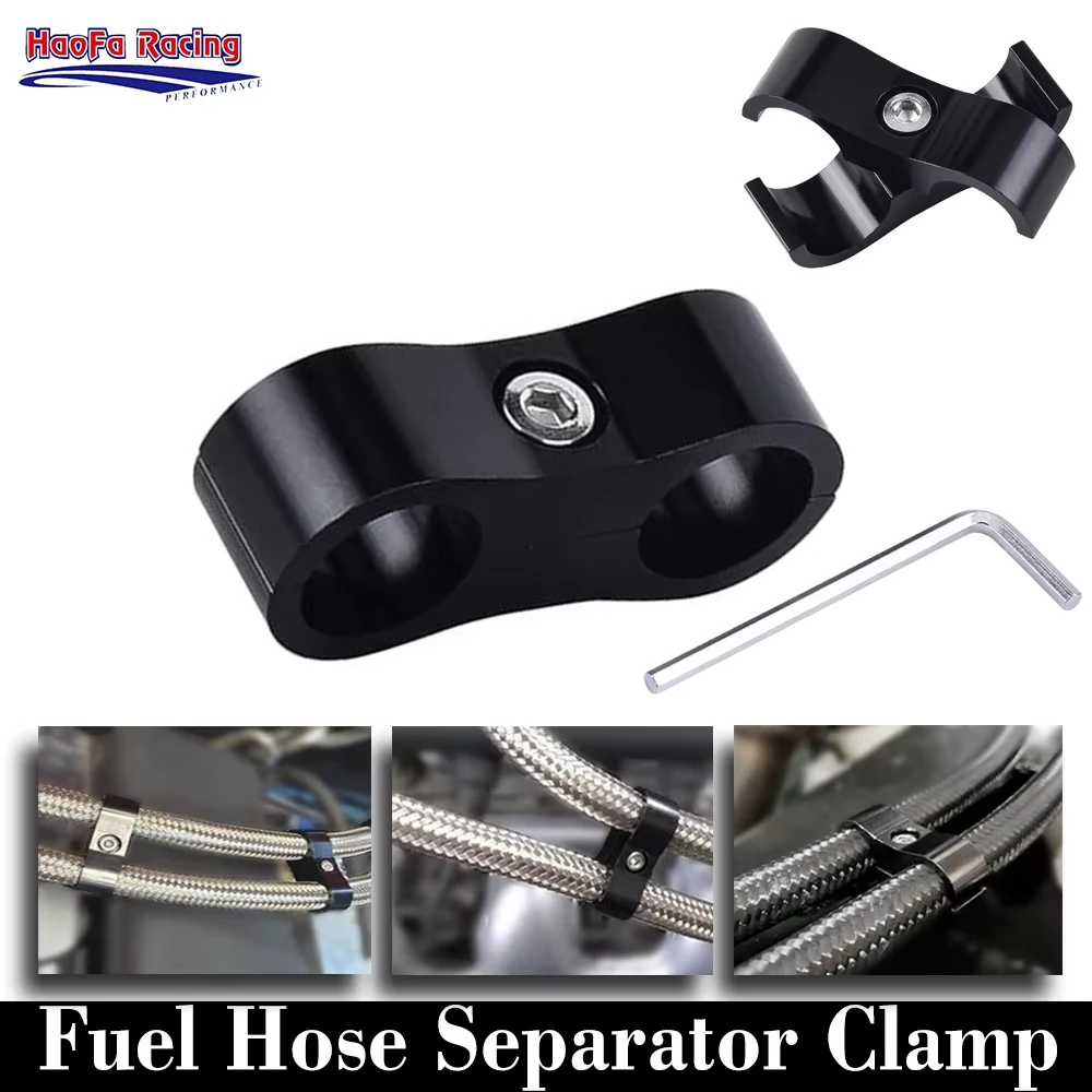 AN6 AN8 AN10 Универсальный зажим для сепаратора топливного шланга CPE монтажный