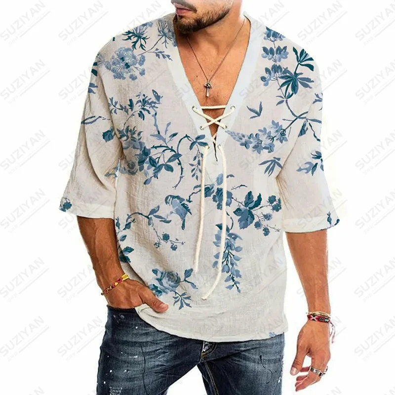 

Patterns Gentlemanlike Stripped Products British Cotton And Linen Shirt Japanese Summer Freelancer Half Sleeve Wild Free Kit