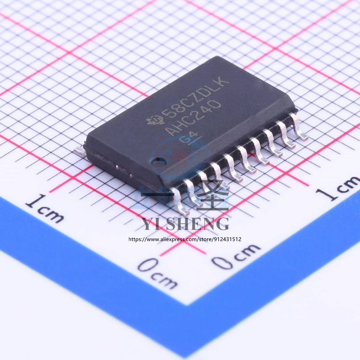 10pcs/Lot SN74AHC240DWR SOIC-20_300mil | Transistors